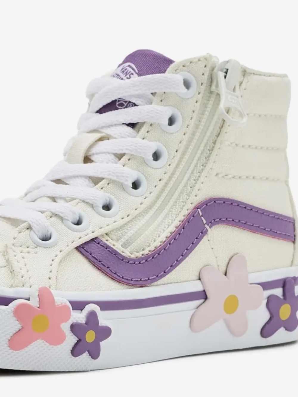 Girls Vans SK8-Hi Reissue Side Zip